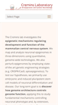 Mobile Screenshot of creminslab.com
